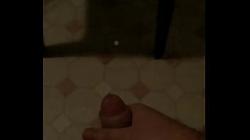 Preview 2 of 2cewek - Huge amateur cumshot all over floor more to come soon!!!