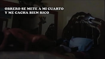 Preview 1 of Vailtena Xxx Came - OBRERO SE METE A MI CUARTO MIENTRAS ME CAMBIABA Y ME DEJO CACHAR AL VERLO ERECTO Y DOTADO PARTE 1