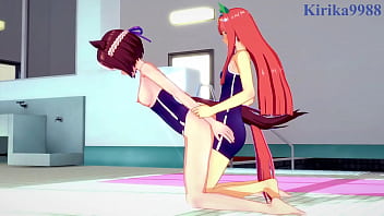 Preview 4 of Kobe Tai Videos - Special Week and Silence Suzuka intense futanari sex. - Uma Musume Pretty Derby Hentai