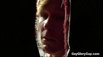 Preview 3 of They Fuck In Public Place - Gloryholes and handjobs - Nasty wet gay hardcore XXX fuck 02