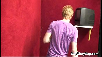 Preview 1 of They Fuck In Public Place - Gloryholes and handjobs - Nasty wet gay hardcore XXX fuck 02