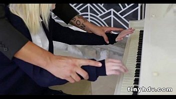 Preview 3 of Woman Masturbating Mpeg - Teenie tiny girl fucked silly Sammie Daniels 1 91