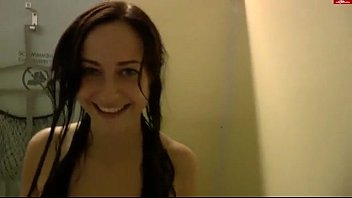 Preview 1 of Jhonny Casr - German girl  fucks in a restroom