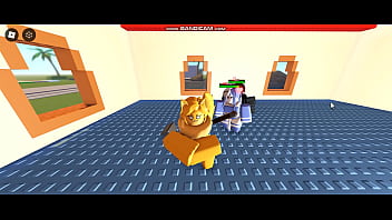 Preview 2 of Two Old Granny And One Young Boy - Whoreblox Game - Gangbang Moment (9)