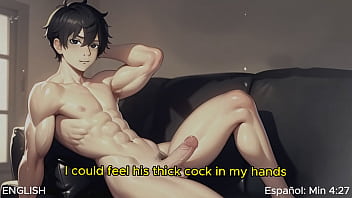Preview 2 of Moka Japanese Fuck - I saw my roomie on a dating app and told him to come into my room! - Gay sexual stories