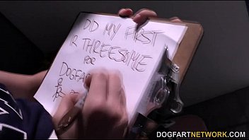 Preview 3 of Porny Garl Porn - Behind The Scenes With Kasey Warner at DogFart