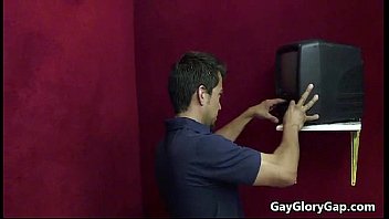 Preview 1 of Japanese Double Fucked Teen - Gloryholes and handjobs - Nasty wet gay hardcore XXX fuck 32
