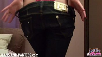 Preview 4 of Downloaded Ponr Video - I love how my jean miniskirt shows off my 18yo ass