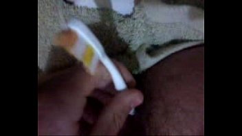 Preview 4 of Hd Bf Hd Bfhdxxx - Anal con tanga y colandome un cepillo de dientes