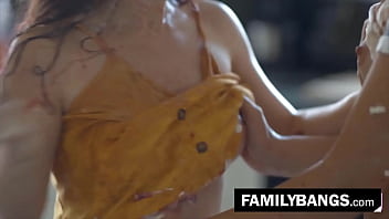Preview 2 of Flash Players - FamilyBangs.com ⭐ Spitting Cream in Sister&#039_s Mouth,  Leda Lotharia,  Serena Blair