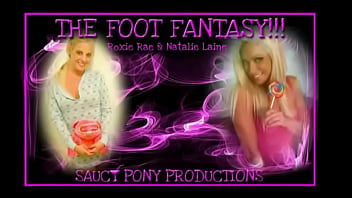 Preview 1 of Romencexxx Vifeo - Natalie Crushes Roxies Feet Preview