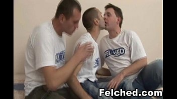 Preview 1 of Animemomtube - Three Gays Felching and Barebacking