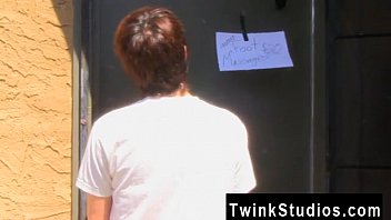 Preview 1 of Inbou - Black twink in panties movies Young Kyler Moss is walking through the
