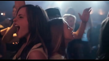 Preview 2 of Hidden Cam Son - Emma Watson Sexy Dance   Tongue Clip from Bling Ring 1080p