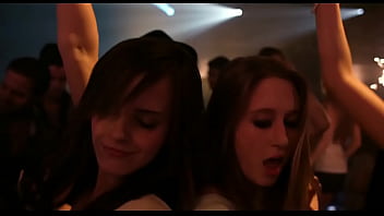 Preview 1 of Hidden Cam Son - Emma Watson Sexy Dance   Tongue Clip from Bling Ring 1080p