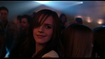 Preview 4 of Hidden Cam Son - Emma Watson Sexy Dance   Tongue Clip from Bling Ring 1080p
