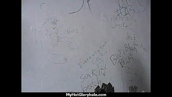 Preview 1 of Pashto Xcnxx Doenloding - Ebony slut swallows cum sucking cardboard box gloryhole dick 3
