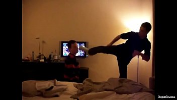 Preview 1 of Ixeqdxmxs - gay foot kickboxing