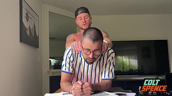 Preview 4 of Indian Deshi Sexy Bhabhi - Jock Colt Spence Bullies Nerdy Tutor Nick Charms Raw and Rough FULL SCENE