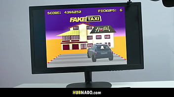 Preview 1 of Petite Porn Vids - French Babe Lena Coxx Squirts on Boyfriend&#039_s Video Game Obsession
