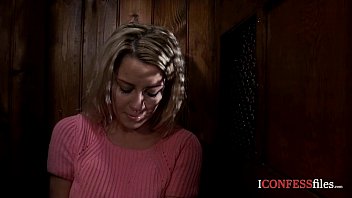 Preview 1 of Guts Up - ConfessionFiles: Sienna Day Deep Throats the Priest