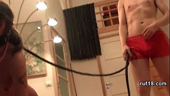 Preview 2 of Brazz Com Sex - Teenie gets tied up
