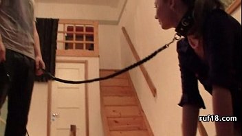 Preview 2 of Mom And Son Hd Movie - Teen practices bondage