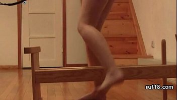 Preview 3 of Mom And Son Hd Movie - Teen practices bondage