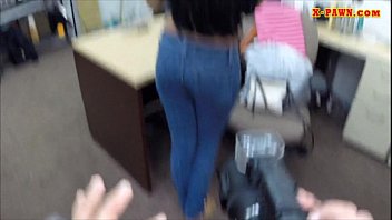 Preview 2 of Briana Belluci - Girl sells her old mink coat and fucked by pawnshop owner