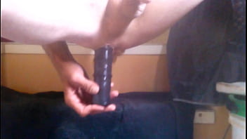 Preview 3 of Creamp Pie - Shawn trying out new dildo the ass destroyer