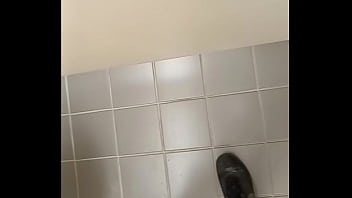 Preview 4 of Redwap Asia Sex Hd - Stroking in a public stall 3