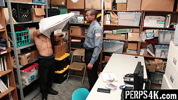 Preview 1 of Farzana Brownia - Twink Got Punished for Smoking at The Mall Premises - Perps4k