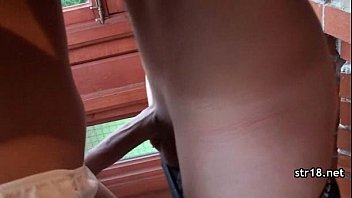 Preview 1 of Amy Andreson Satapmom - Young dude destroying 18-years old horny girl&#039_s pussy