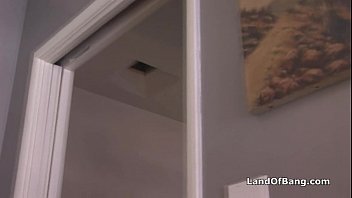 Preview 1 of Fuckng Spa - Busty bikini babe rides black cock