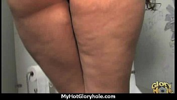 Preview 2 of List Grannies - Natural cute black teen tries out gloryhole 5