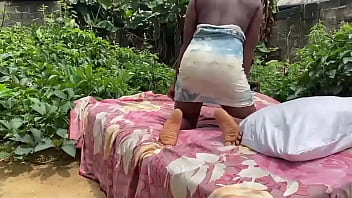 Preview 1 of Japanese Pee Tv - Outdoor fuck with African black teen