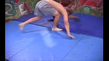 Preview 2 of Old Goes Young Analcom - two black dude amateur wreslting
