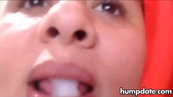Preview 1 of Pounding Girlfriends Enema - Latina fingers her creamy cunt