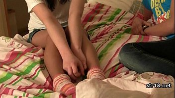 Preview 2 of Sleep Lesbian Hd - First Timer Fucked Hard