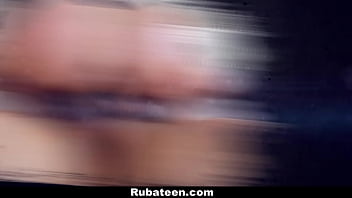 Preview 1 of Abang Fuck My Gf - RubATeen - Rubbing And Drilling (Avery&#039_s) Tight Pussy