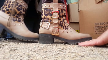 Preview 4 of India Sex Ponds - candid unknown girl crushing trampling footfetish 07