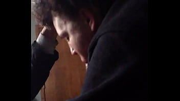 Preview 1 of Army Boy - Natalie swallowing nut