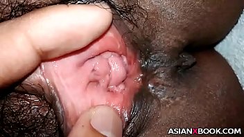 Preview 1 of Urdu Anal Talk - Hairy asian pussy close up fingering