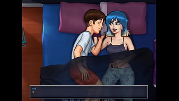 Preview 1 of Hart Secxxy Video - Summertime Saga Cap 57 - follando con la hermana pelirroja de mi novia