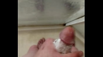 Preview 1 of Moom Teaches One By One Step Sex - Shooting a huge load in the shower
