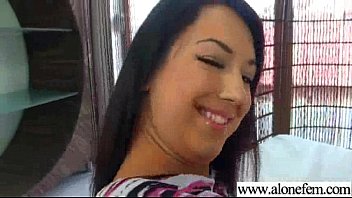 Preview 2 of Girl Period Videos - Horny Girl Get On Tape Perfoming Strange Masturbation movie-24