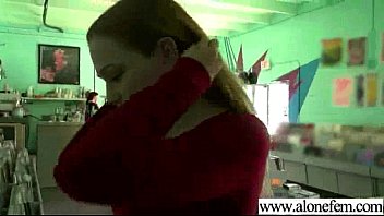 Preview 3 of Letizia Visitx - Horny Girl Get On Tape Perfoming Strange Masturbation movie-04