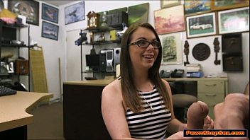 Preview 2 of Rep Sex Video Fake Desi - Nerdy girl will do anything for money