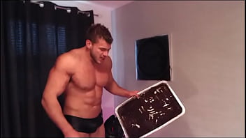 Preview 3 of Spanish Babyfriend Masturbating - Chocolate Cake Orgy