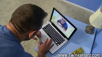 Preview 1 of Nalgona Fresa - Sexy men Daddy McKline works his nipples while Kyler gets down and